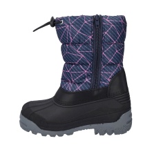 CMP Zimowe buty Sneewy Snow Boot (pokrycie jest wodoodporne) granatowo/fuksjowe dziecięce